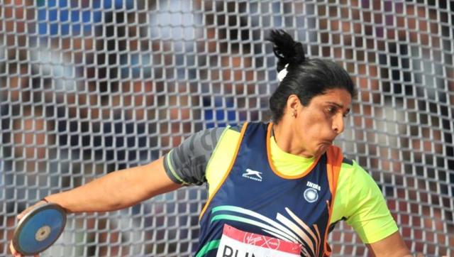 ಡಿಸ್ಕಸ್ ಎಸೆತಗಾರ್ತಿ ಸೀಮಾ ಪೂನಿಯಾ ಒಲಿಂಪಿಕ್ಸ್‌ಗೆ ತೇರ್ಗಡೆ